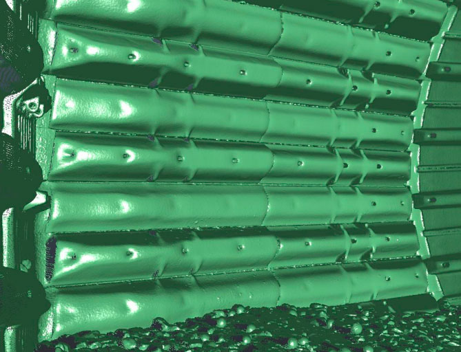 Monitoramento de desgaste estrutural e de componentes através de escaneamento 3D e nuvem de pontos